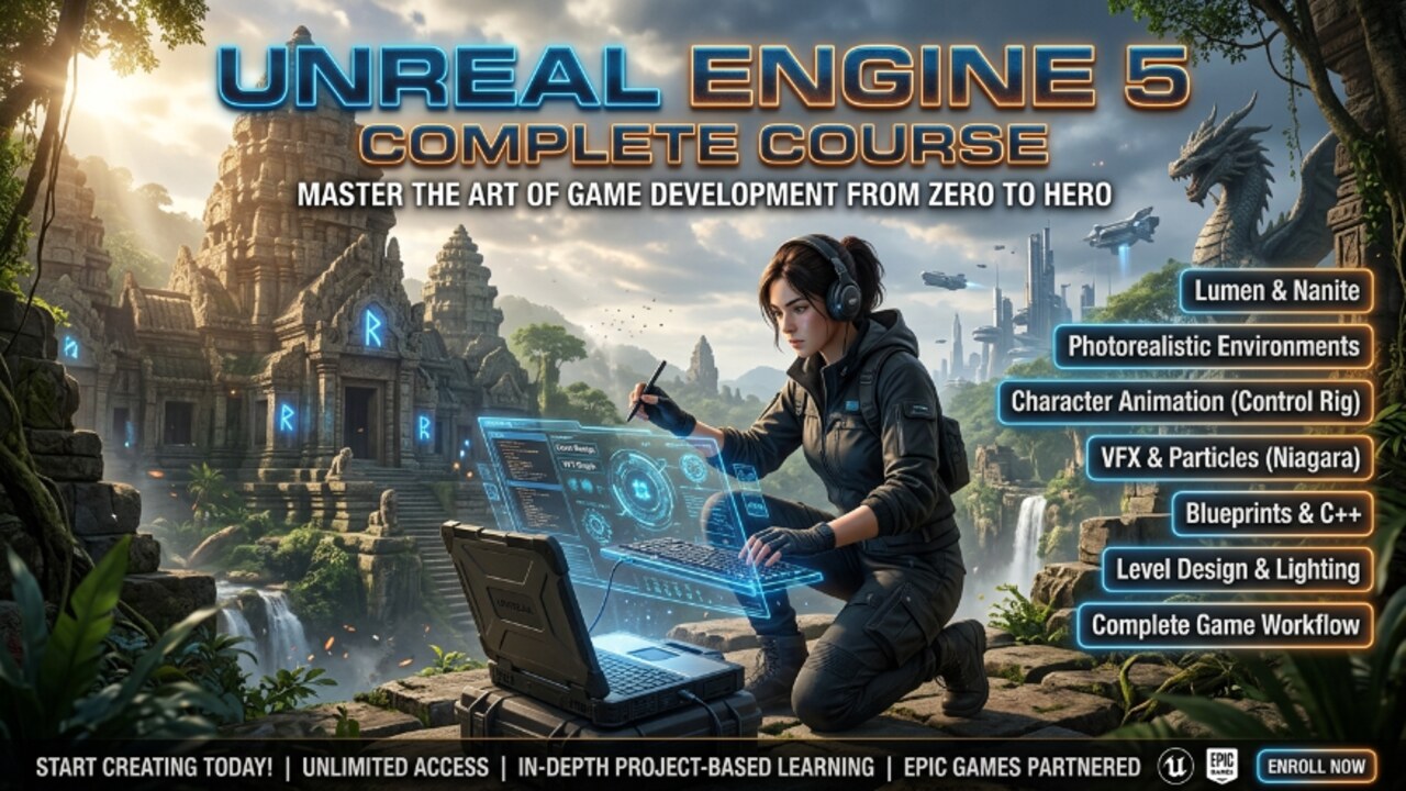 Unreal Engine 5 Complete Course