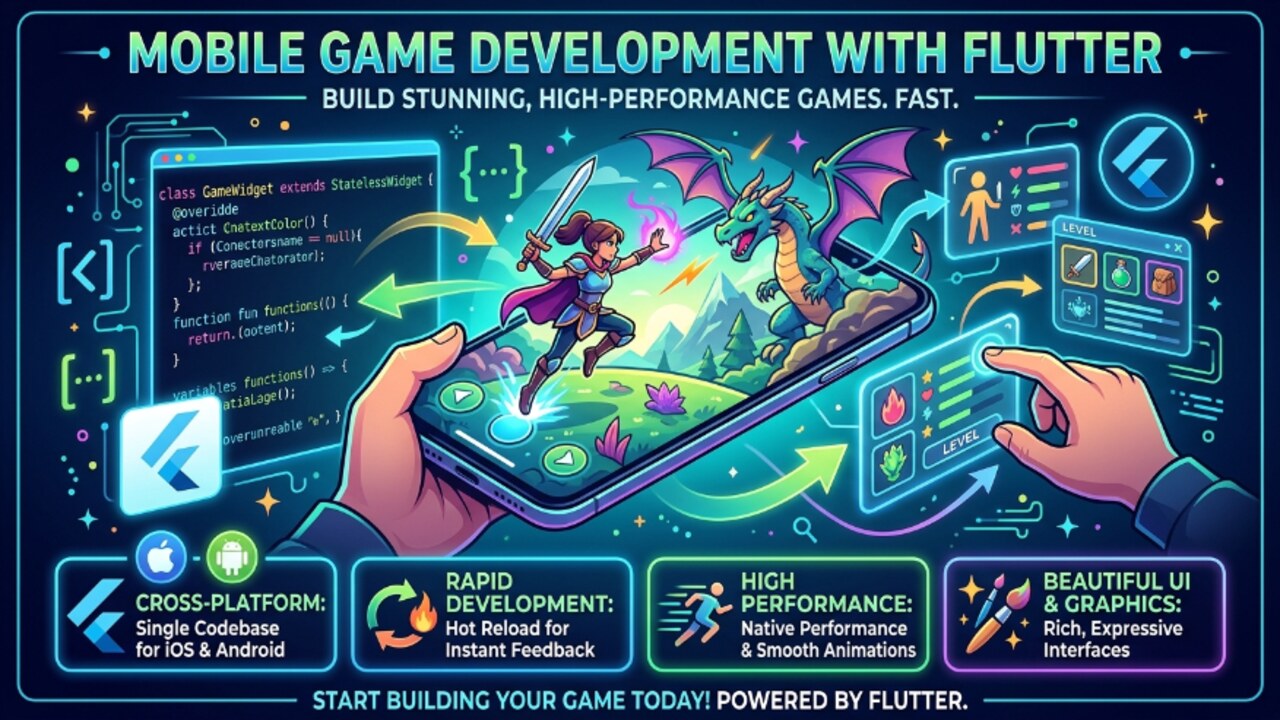 Mobile Game Development with Flutter