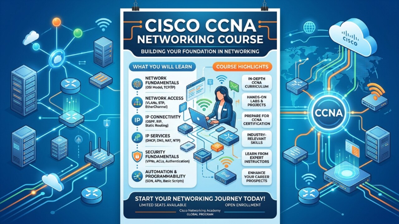 Cisco CCNA Networking Course